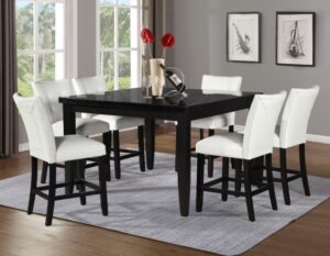 Black And White Chairs Dining Room