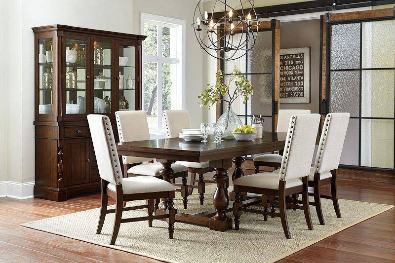 Dark Wood Dining Room Table